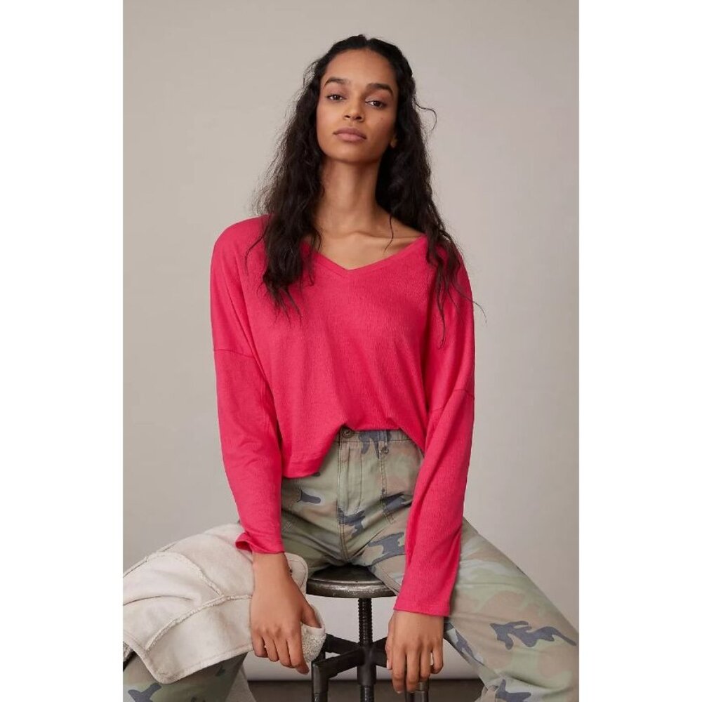 Anthropologie Dina V-Neck Top
